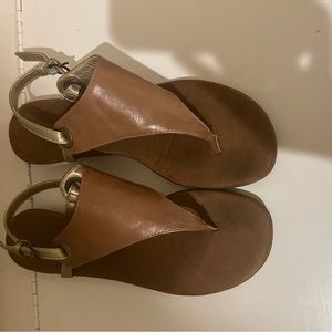 Brown sandals
